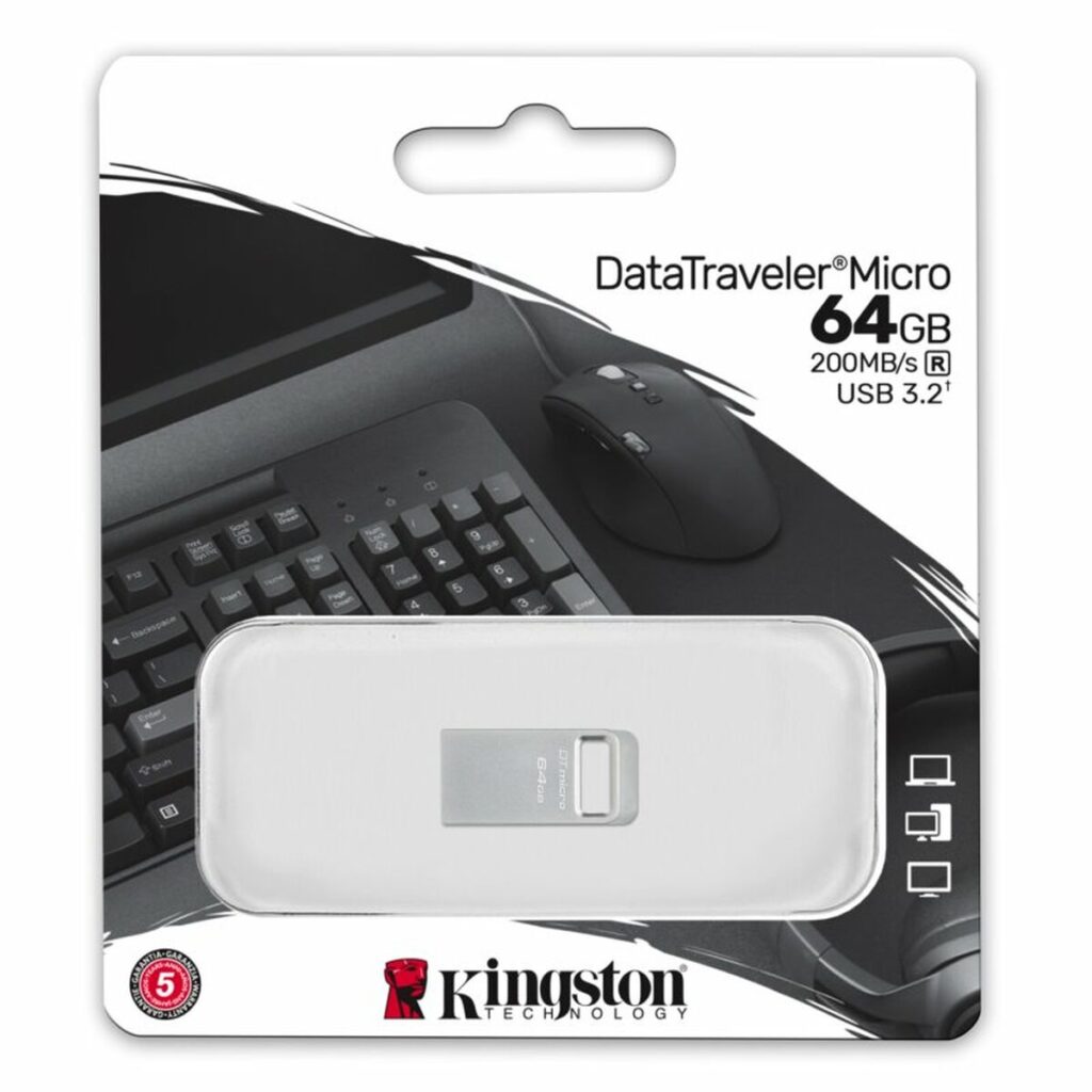 Στικάκι USB Kingston DataTraveler DTMC3G2 64 GB 64 GB