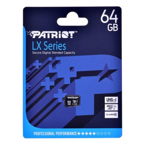 Κάρτα micro SD Patriot Memory PSF64GMDC10 64 GB