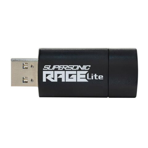 Στικάκι USB Patriot Memory Supersonic Rage Lite Μαύρο Μαύρο/Μπλε 64 GB
