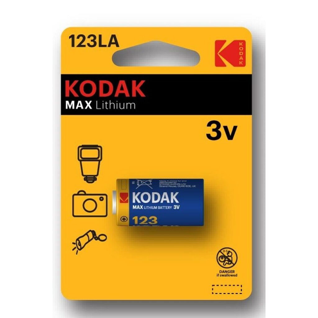 Μπαταρίες Kodak CR123 3 V (x1)