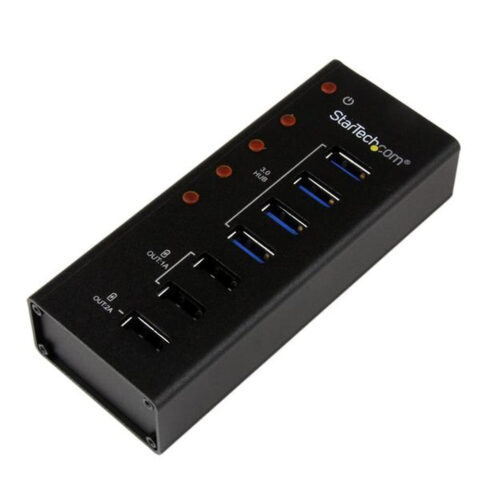 USB Hub Startech ST4300U3C3 Μαύρο