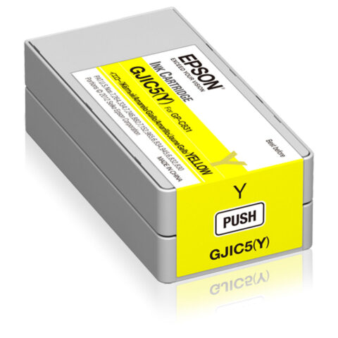 Αυθεντικό Φυσίγγιο μελάνης Epson GJIC5Y Κίτρινο