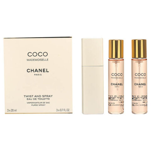 Σετ Γυναικείο Άρωμα Chanel Twist & Spray Coco Mademoiselle 3 Τεμάχια