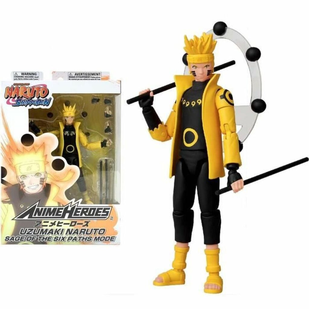 Αρθρωτό Σχήμα Naruto Anime Heroes - Naruto Six Paths Sage Mode 17 cm