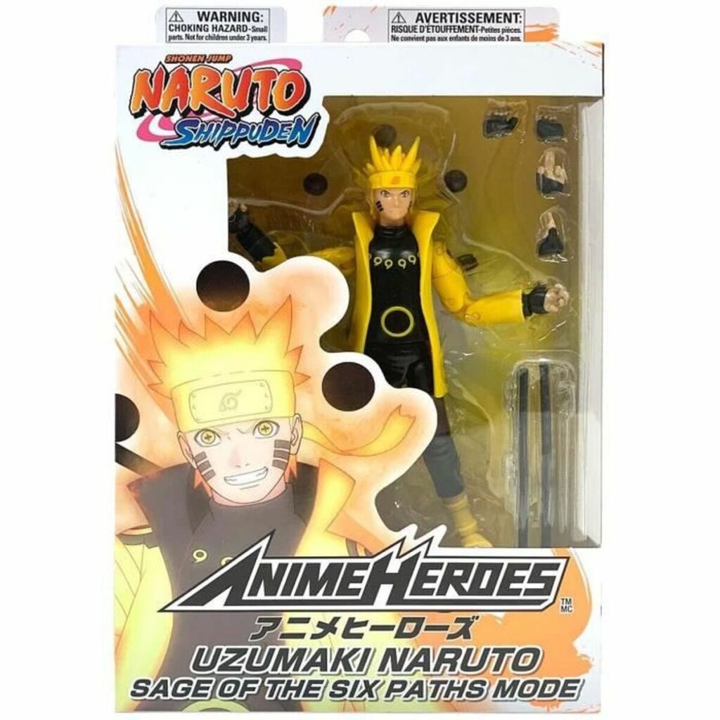 Αρθρωτό Σχήμα Naruto Anime Heroes - Naruto Six Paths Sage Mode 17 cm