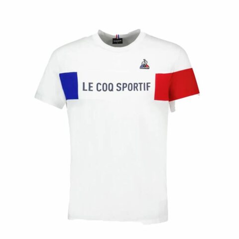 Ανδρική Μπλούζα με Κοντό Μανίκι TRI TEE SS Nº1 M NEW OPTCAL  Le coq sportif Tricolore SS Nª 1 Για άνδρες και γυναίκες