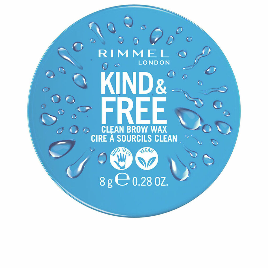 Μαλακό Κερί Μαλλιών Rimmel London Kind & Free Φρύδια Nº 001 Clear 8 g