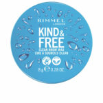 Μαλακό Κερί Μαλλιών Rimmel London Kind & Free Φρύδια Nº 001 Clear 8 g