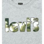 Μπλουζάκι Levi's Camo Poster Logo Gray Γκρι