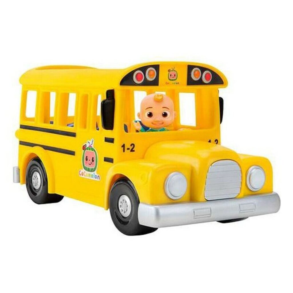 Λεωφορείο Cocomelon Bandai WT80113 Κίτρινο x2 (Αγγλικά)