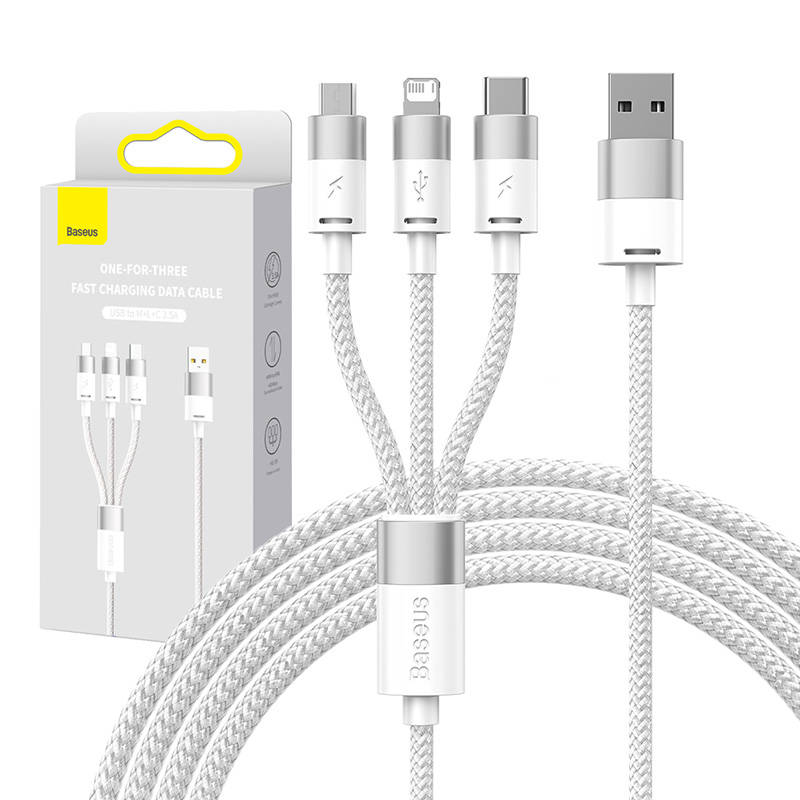 3in1 USB cable Baseus StarSpeed Series