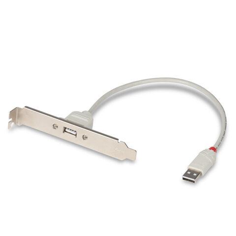 Καλώδιο USB A σε USB B LINDY 33123 Λευκό