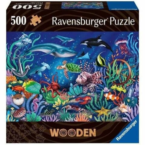 Παζλ Ravensburger Colorful Marine World 00017515 500 Τεμάχια