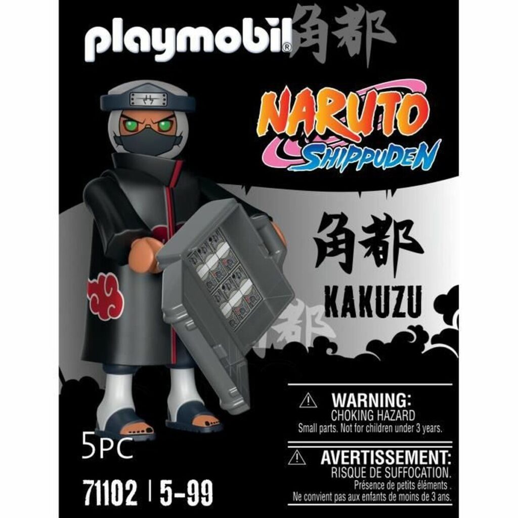 Εικόνες σε δράση Playmobil Naruto Shippuden - Kakuzu 71102 5 Τεμάχια