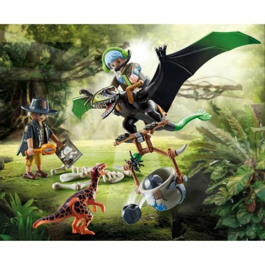 Playset Playmobil Dino Rise - Dimorphodon and Rangers 71263 30 Τεμάχια