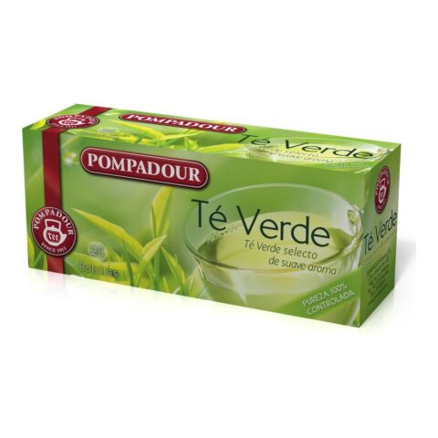 Infusion Pompadour Πράσινο τσάι (25 uds)