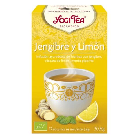 Πράσινο τσάι Yogi Tea Λεμονί Τζίντζερ (17 x 1