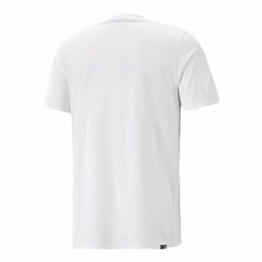 Unisex Μπλούζα με Κοντό Μανίκι Puma Classics Λευκό