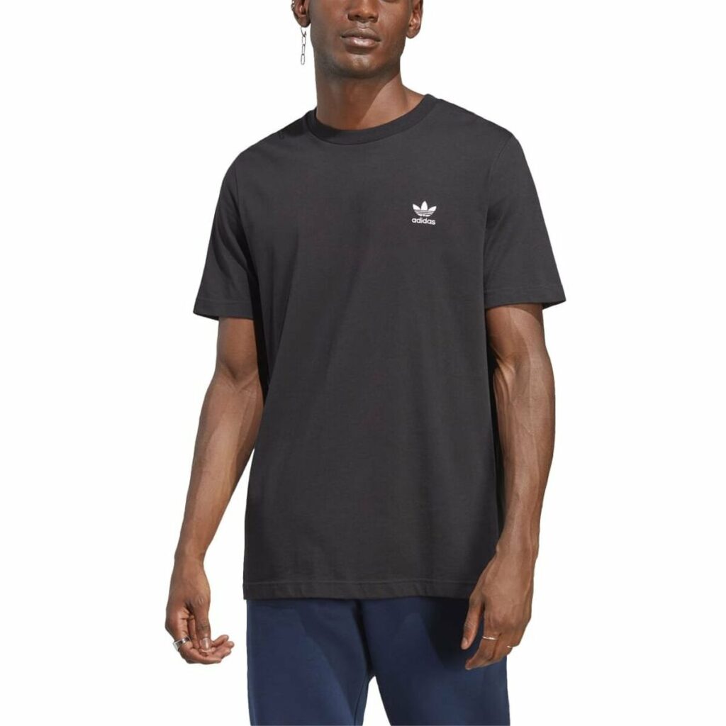 Ανδρική Μπλούζα με Κοντό Μανίκι Adidas ESSENTIAL TEE IA4873  Μαύρο