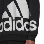 Ανδρικό Φούτερ με Κουκούλα Adidas Essentials Μαύρο