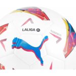 Μπάλα Ποδοσφαίρου Puma LALIGA 1 HYB 084108 01 Λευκό Συνθετικό Μέγεθος 5