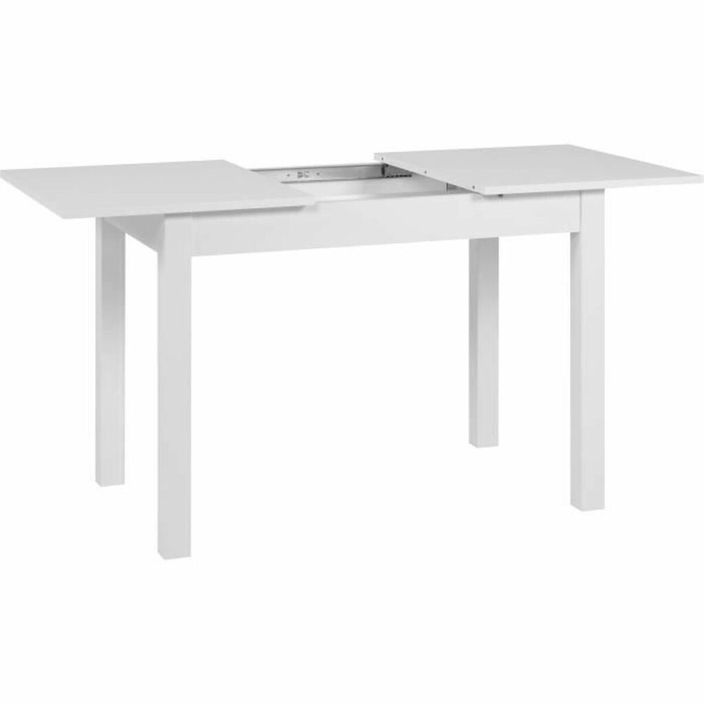 Επεκτάσιμο Τραπέζι 110/150 x 75 x 70 cm Λευκό Μέταλλο