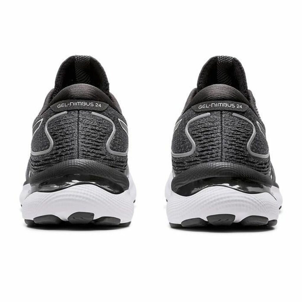 Παπούτσια για Tρέξιμο για Ενήλικες Asics Gel-Nimbus 24 Λευκό/Μαύρο