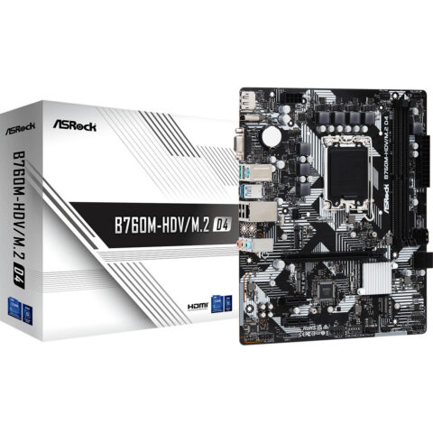 Μητρική Κάρτα ASRock B760M-HDV/M.2 D4 Intel Intel B760 LGA 1700
