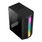 Κουτί Μεσαίου Πύργου Micro ATX/ATX/ ITX Aerocool Prime RGB Μαύρο
