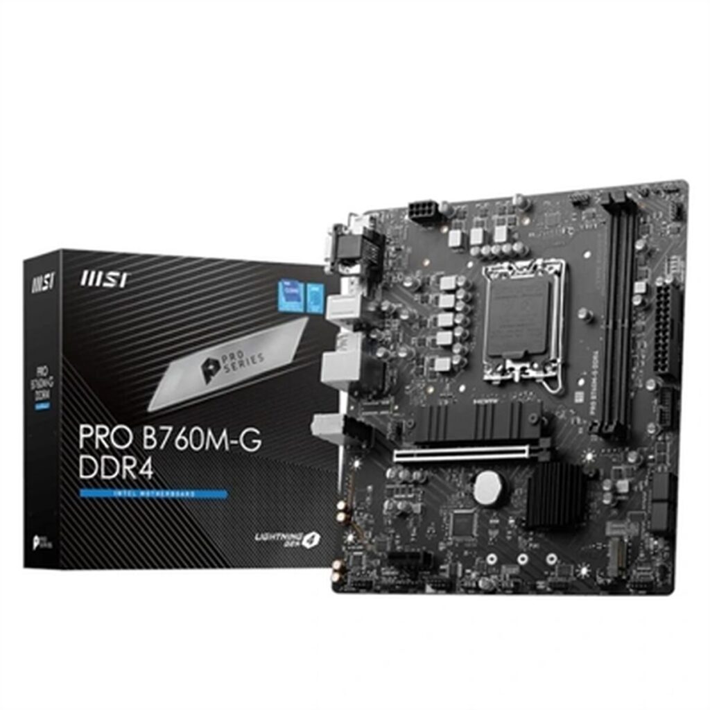 Μητρική Κάρτα MSI PRO B760M-G LGA 1700 Intel B760