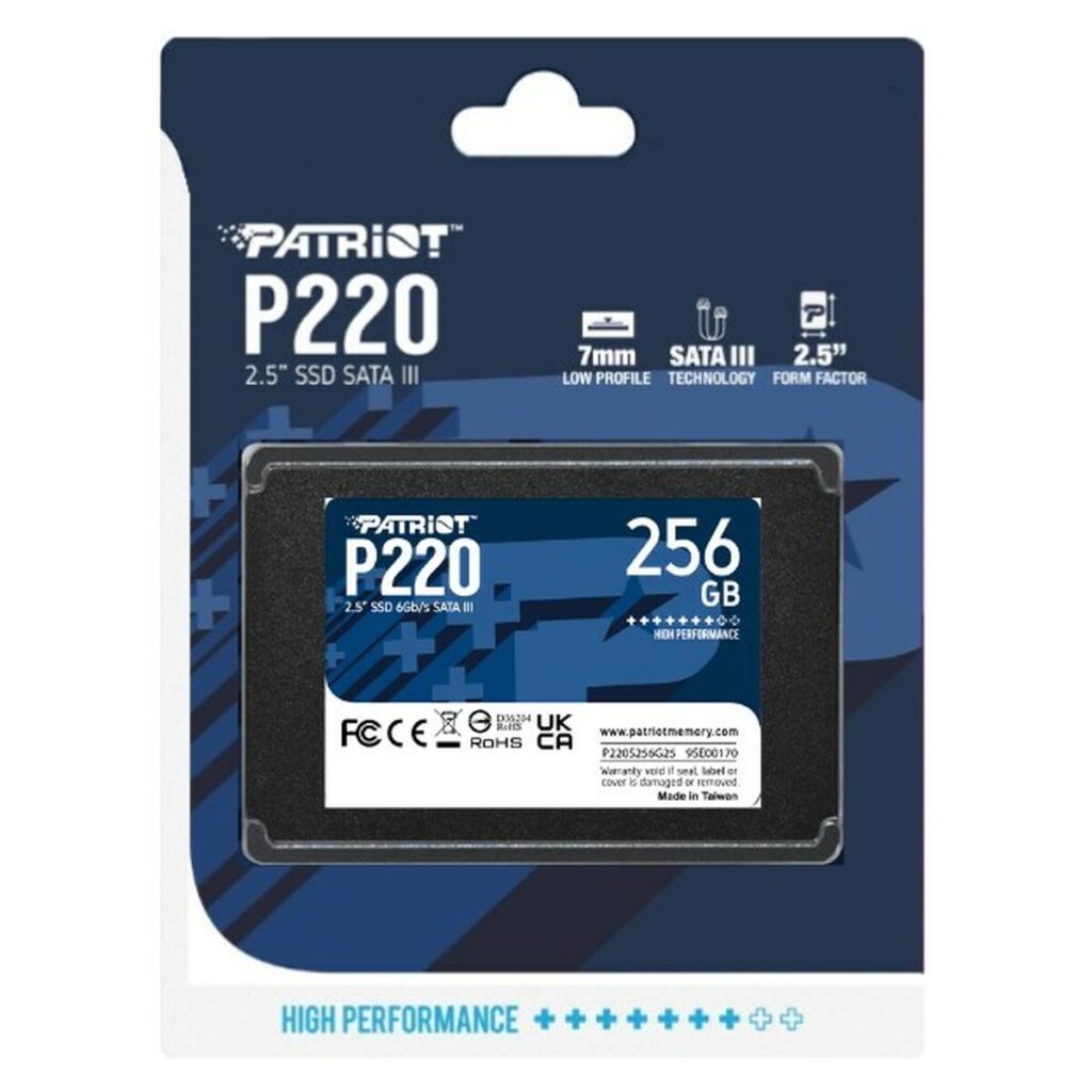 Σκληρός δίσκος Patriot Memory P220 256GB 256 GB SSD