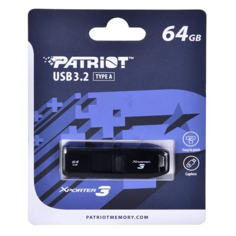 Στικάκι USB Patriot Memory Xporter 3 Μαύρο 64 GB