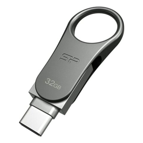 Στικάκι USB Silicon Power Mobile C80 Τιτάνιο 32 GB