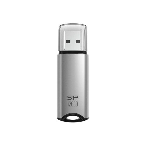 Στικάκι USB Silicon Power Marvel M02 Ασημί 128 GB