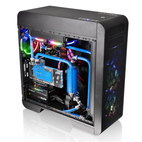 Κουτί Μέσος Πύργος ATX THERMALTAKE Core V71 Tempered Glass Edition Μπλε Μαύρο
