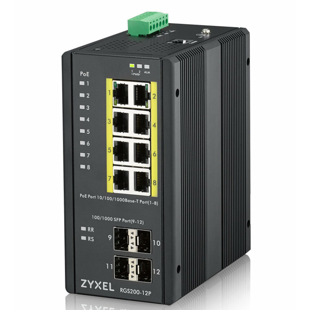 Διακόπτης ZyXEL RGS200-12P-ZZ0101F