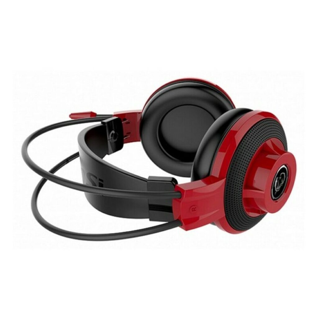 Ακουστικά με Μικρόφωνο για Gaming MSI DS501 Κόκκινο