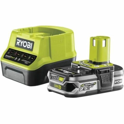 Charger and rechargeable battery set Ryobi RC18120-125 Litio Ion 2