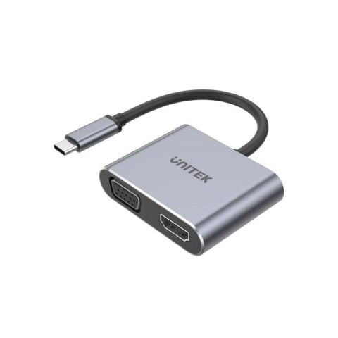 USB Hub Unitek D1049A Ασημί
