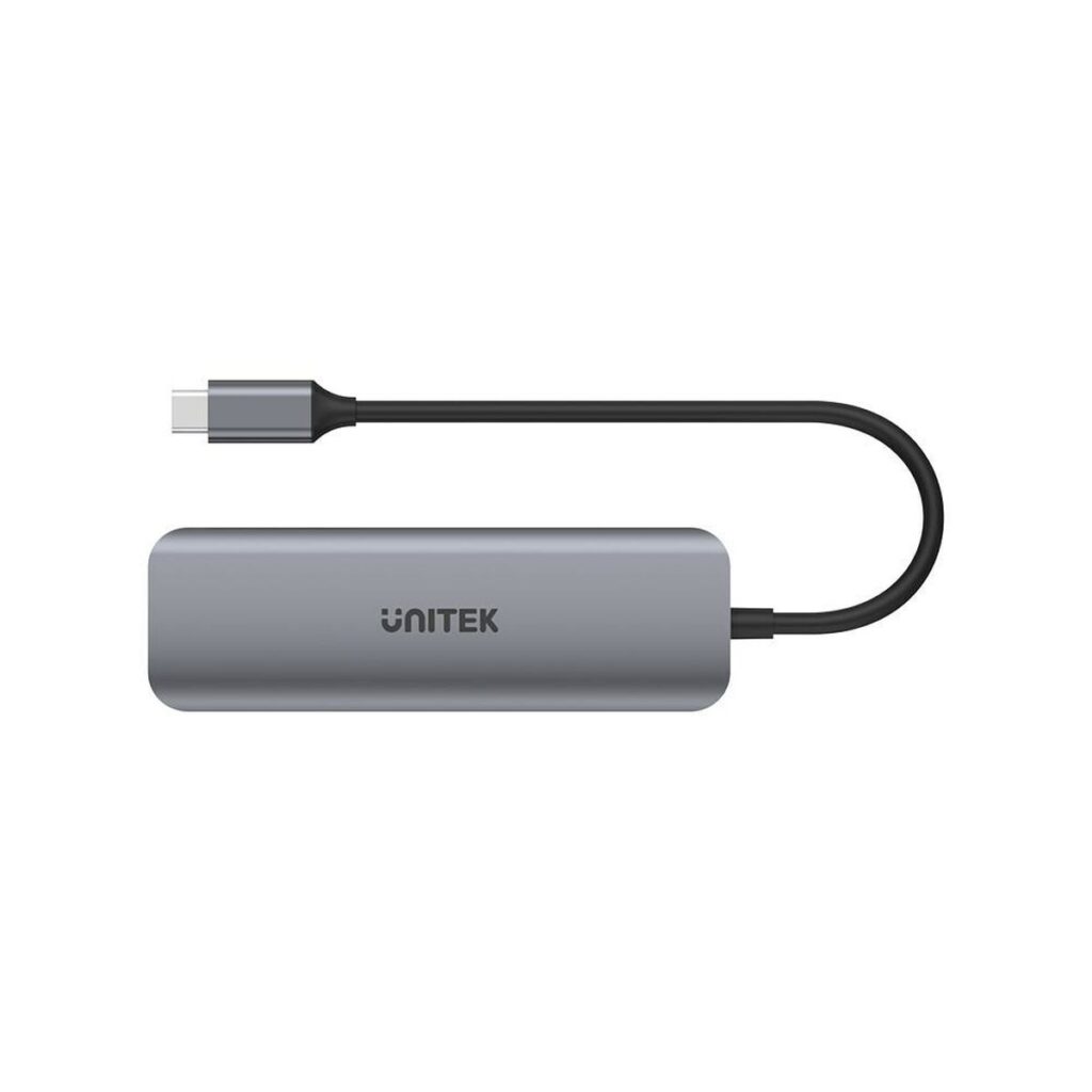 USB Hub Unitek H1107B Μαύρο Γκρι