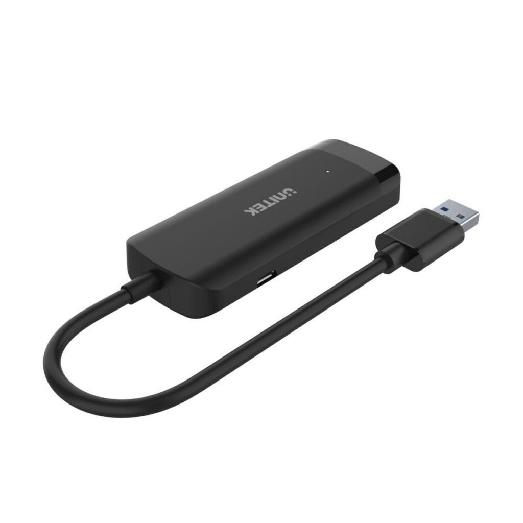 USB Hub Unitek uHUB Q4+ Μαύρο