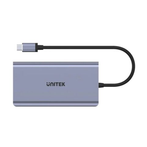 USB Hub Unitek D1019B Γκρι 100 W