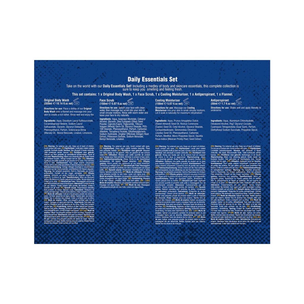 Σετ Μπάνιου The Bluebeards Revenge Daily Essentials (5 Τεμάχια)