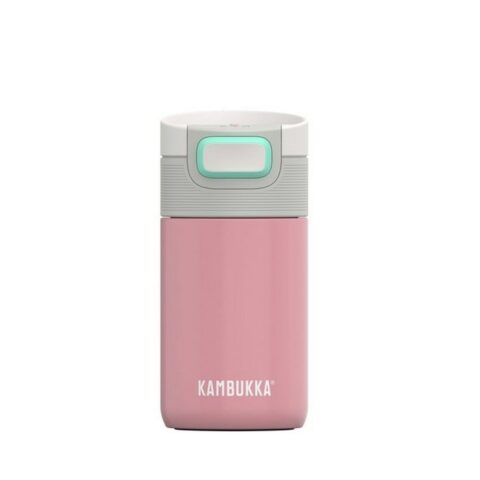 Θερμοσ Kambukka Etna Λευκό Ροζ Σιλικόνη Ανοξείδωτο ατσάλι 300 ml