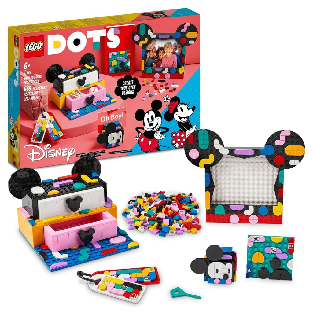 Παιχνίδι Kατασκευή Lego DOTS 41964 Mickey Mouse and Minnie Mouse