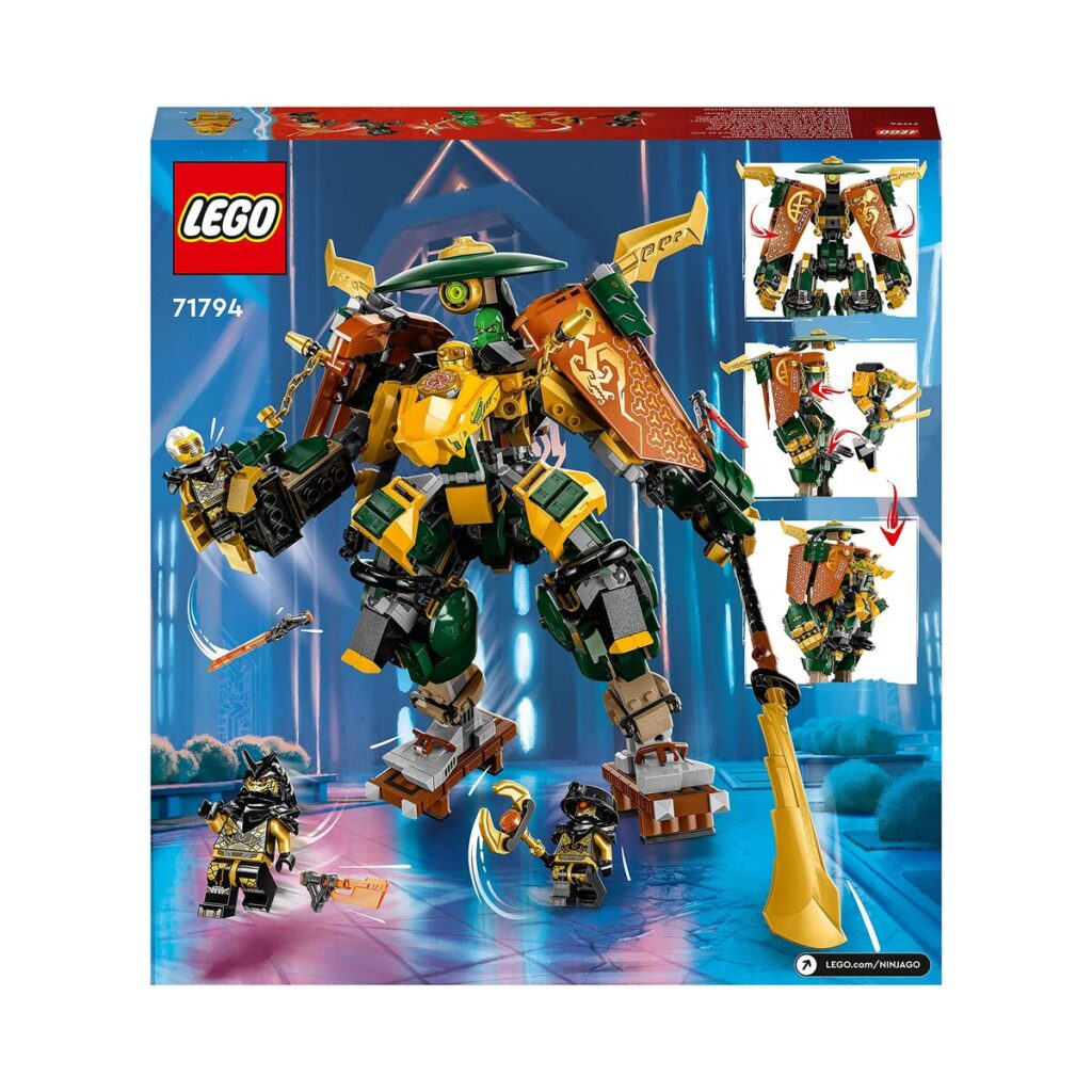 Παιχνίδι Kατασκευή Lego Ninjago 71794 The Ninjas Lloyd and Arin robot team