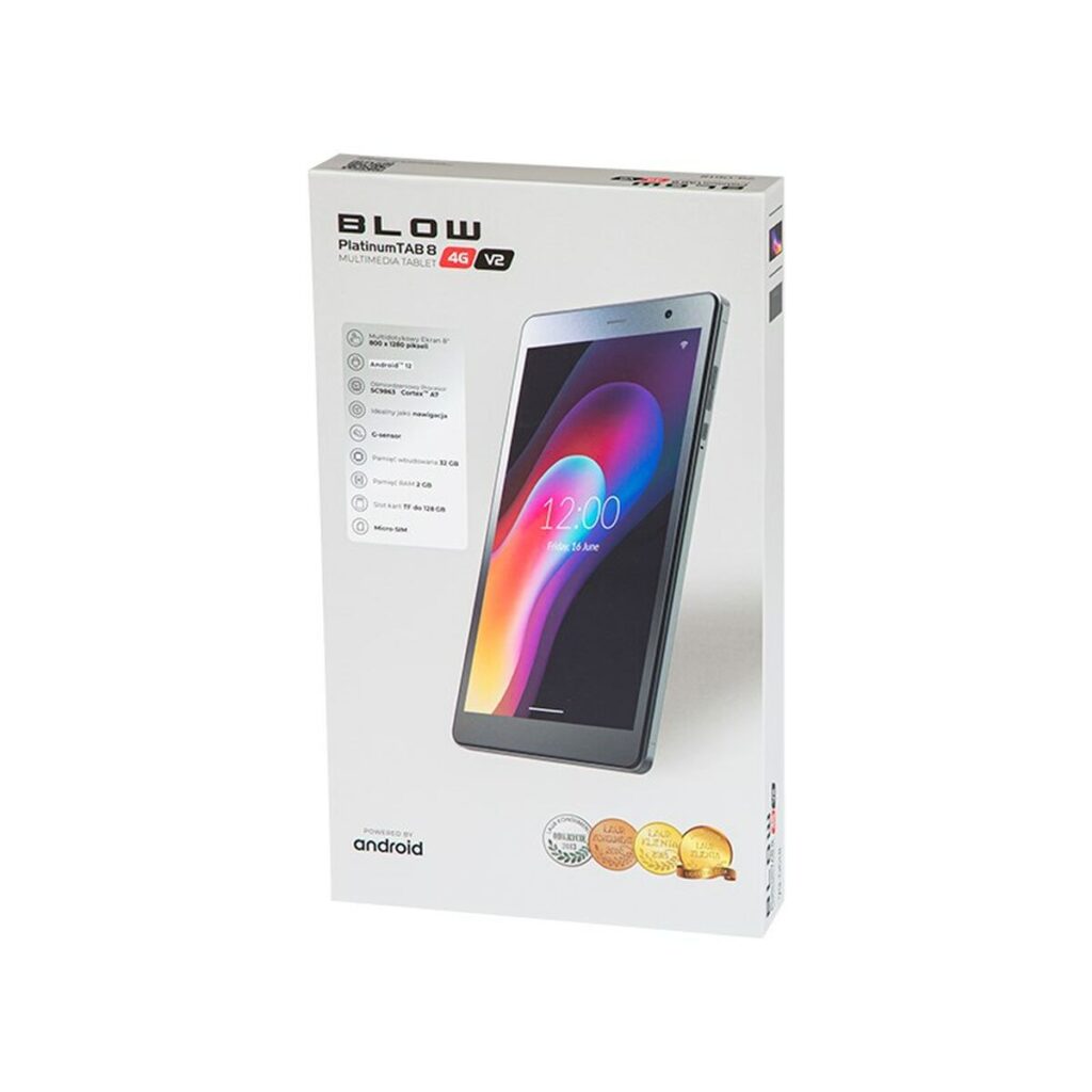 Tablet Blow 2 GB RAM 8" Σκούρο γκρίζο 32 GB