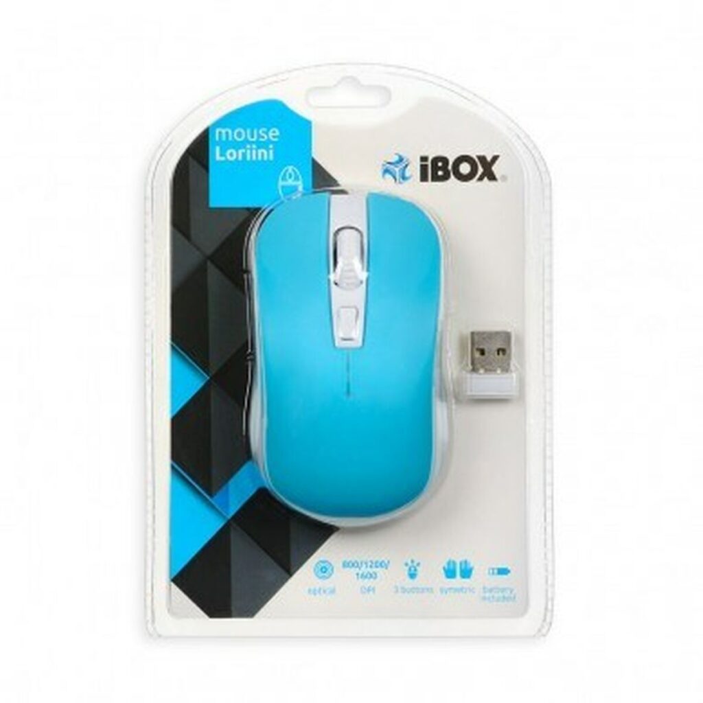Ασύρματο ποντίκι Ibox LORIINI Μπλε Μπλε/Λευκό