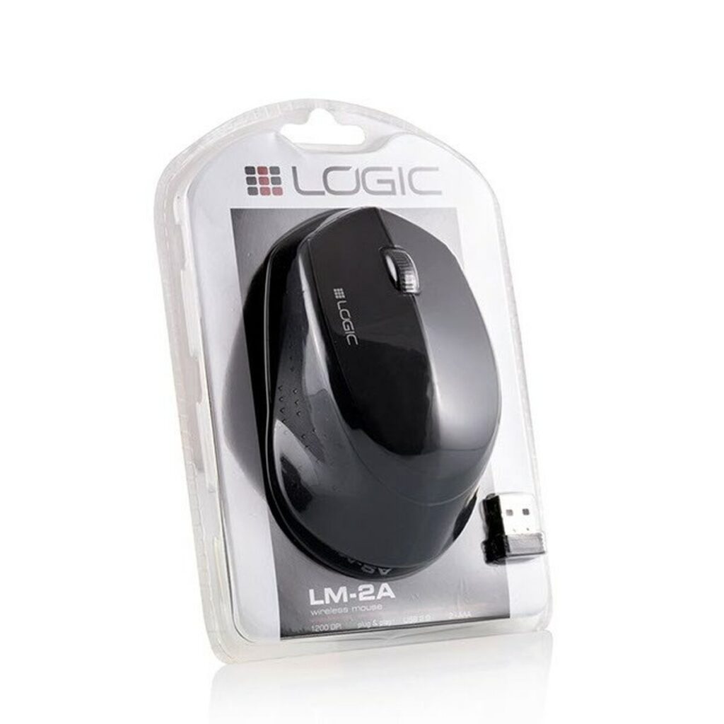 Ασύρματο ποντίκι Logic LM-2A Μαύρο