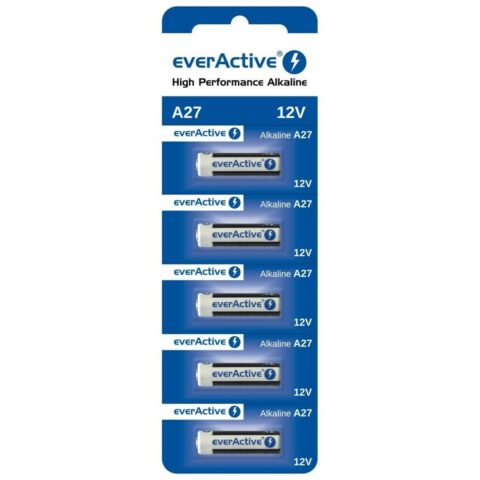 Μπαταρίες EverActive 27A 12 V (5 Μονάδες)